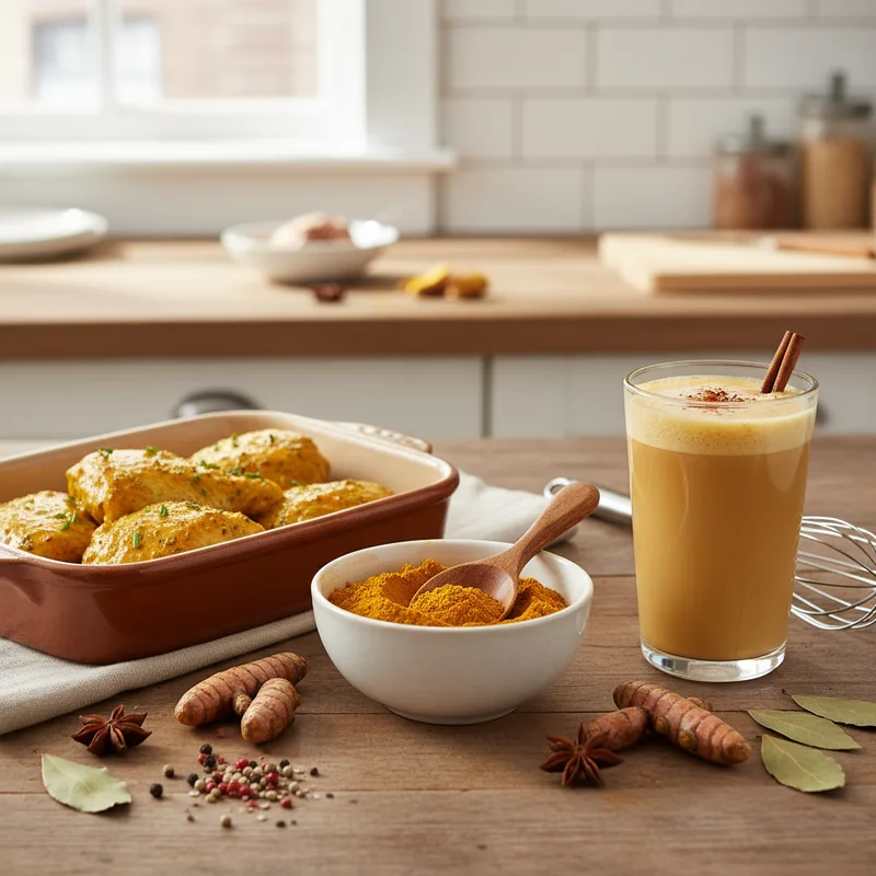 Les bienfaits du curcuma en cuisine : propriétés et recettes