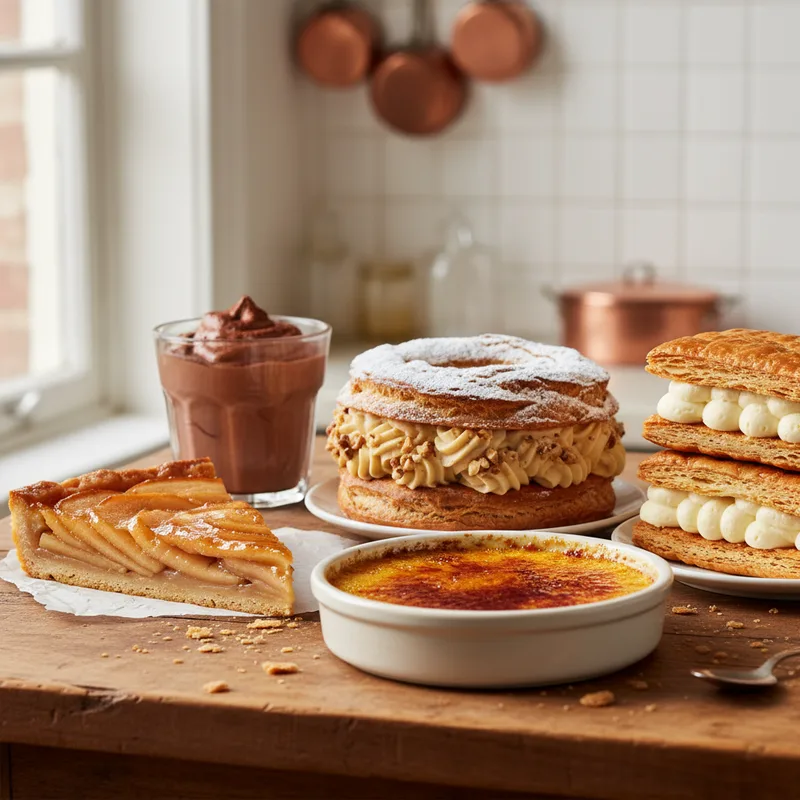 Les grands classiques de la pâtisserie française revisités