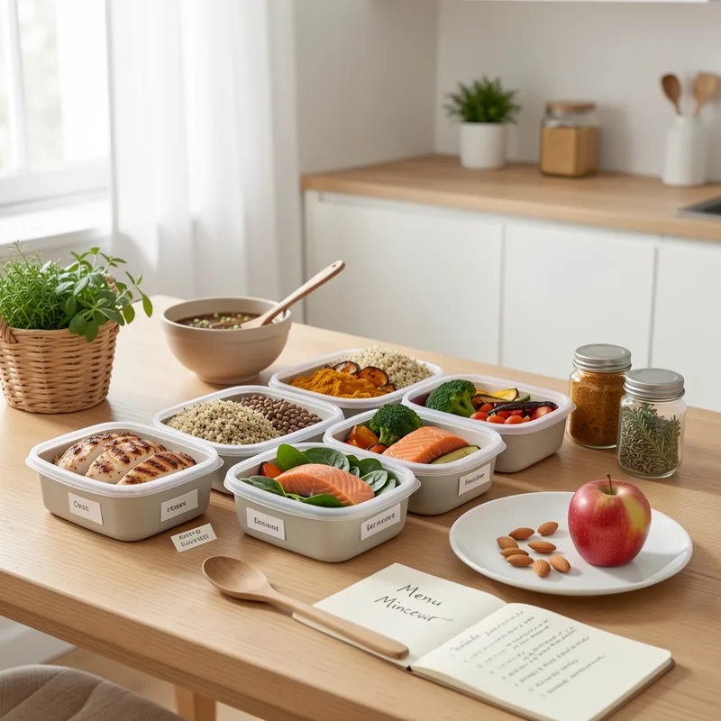 Menu minceur pour 7 jours : recettes équilibrées et astuces