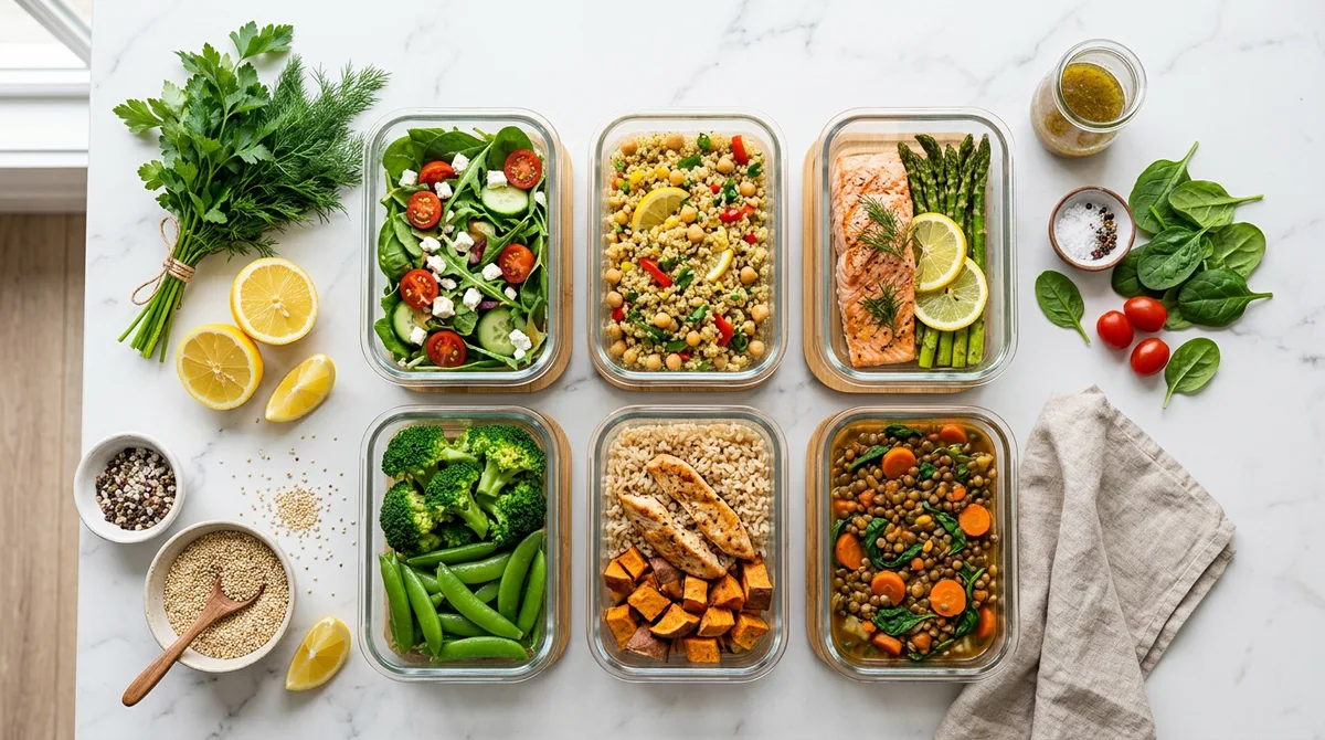 Recettes minceur faciles pour une semaine : menu complet et gratuit