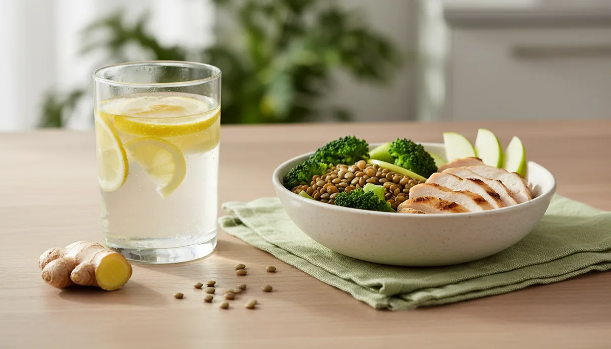 Recette pour maigrir du ventre : plats légers et boissons brûle-graisses